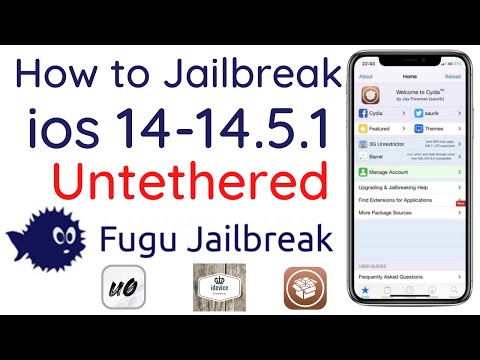 New ios 14.4 - 14.5.1 Fugu 14 untethered jailbreak  tutorial A12 - A14 iphone's