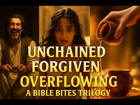 Bible Bites Trilogy Trailer: Unchained, Forgiven, Overflowing