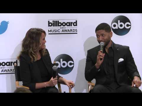 Chrissy Teigen Answers Lia Haberman's (The Wrap) Twitter Question - BBMA Nominations 2015