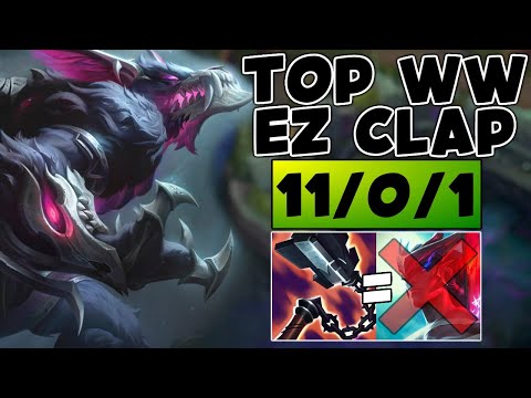WARWICK TOP MADE YONE COMPLETELY USELESS - League of Legends