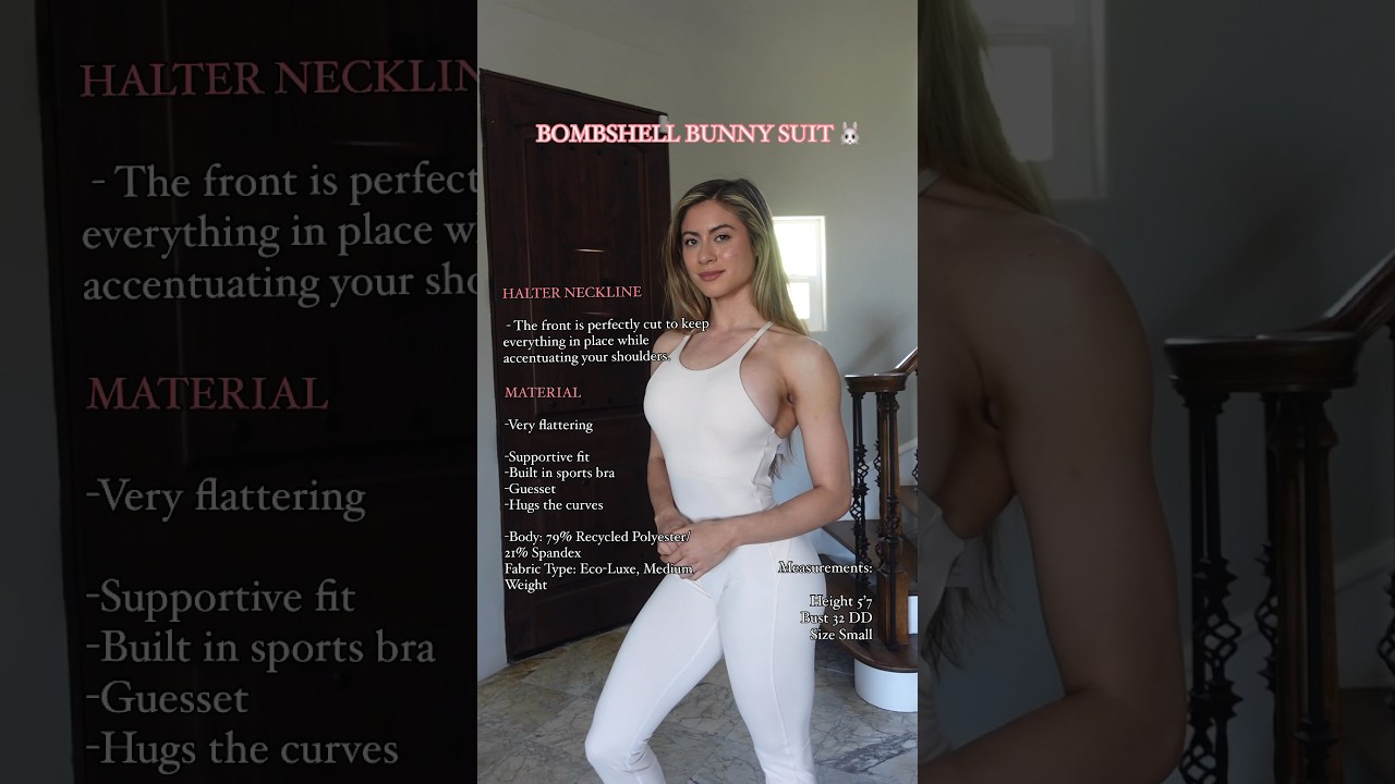 Bombshell Sportswear Try On Haul #sportswear #bombshell #gymfit #outfitinspo