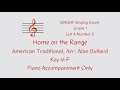 ABRSM Singing Grade 1 List A5 Home On The Range Accompaniment