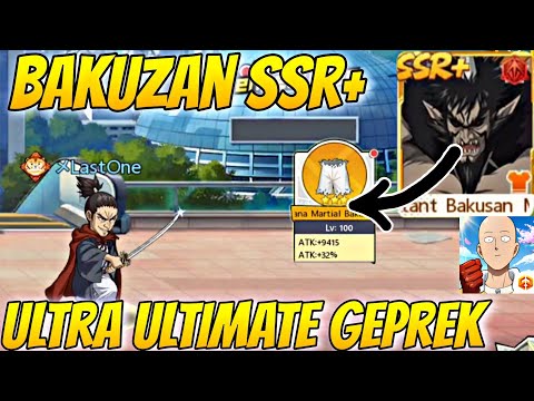 REVIEW PEMUJA BAKUZAN SSR+🔥, ULTRA ULTIMATE GEPREK SAKIT WOYY - One Punch Man The Strongest