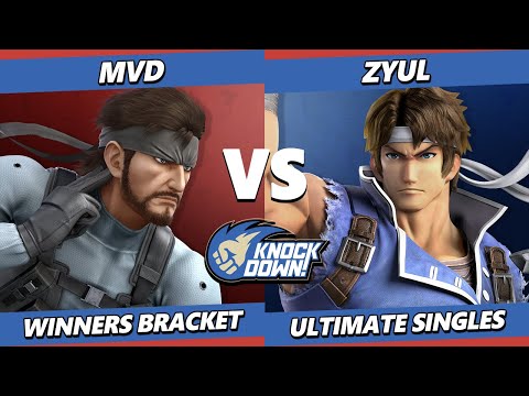 Knockdown 86 - MVD (Snake) Vs. Zyul (Richter) Smash Ultimate - SSBU