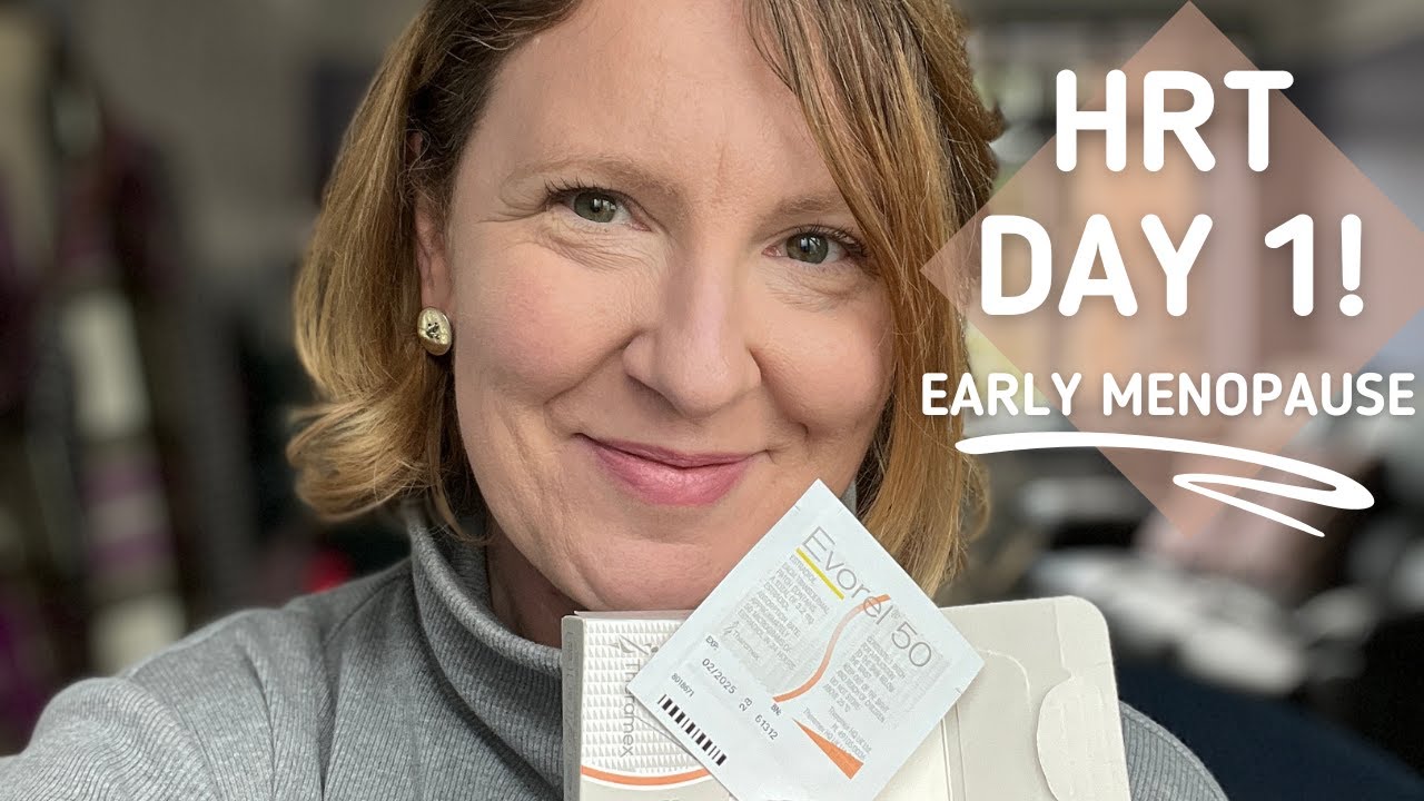 Starting Hormone Replacement Therapy (HRT) for early menopause.