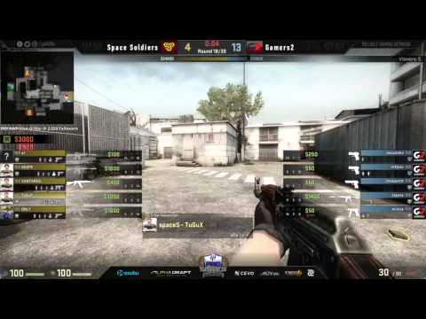 $10,000 RGN EU Pro Series Ro8   Gamers2 vs SpaceSoldiers bo3 Map 1 on Cache
