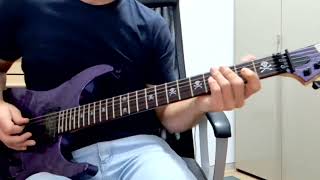 None But My Own guitar lesson (Machine Head) full song (rhythm)