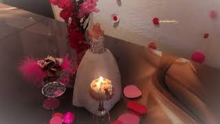 Miniature wadding dress 👗 mini real cake 🎂