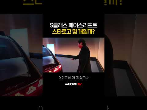 벤츠 로고가 몇개나 들어갈까:?
