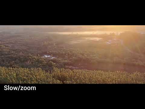 Mais de 5 objetos voadores selecionados de um único video do por do sol em Lindolfo Collor/RS.