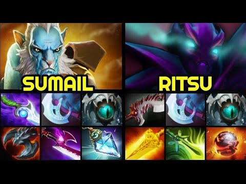 SUMAIL vs RITSU Intense Game — Who's the Late Game Boss 7.27 Dota 2