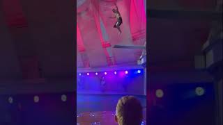 Honestly one of the best shows! @RoyalCaribbean #cruiselife #cruising #divingskills #lifeatsea 💙