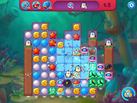 Fishdom Hard level 6213 no boosters フィッシュダム ハード [Friend's]