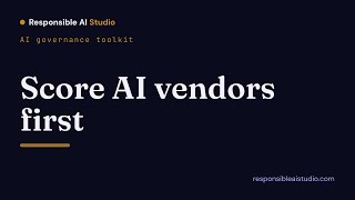 Score Energy AI Vendors — EU AI Act, NIS2 & NERC CIP