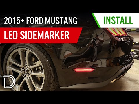 How to Install 2015-2023 Ford Mustang LED Sidemarkers | Diode Dynamics