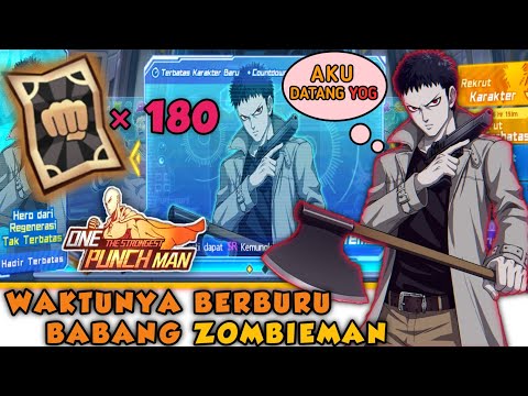 GACHA LIMITED BANNER ZOMBIEMAN BERAKHIR BANJIR SSR IDAMAN CUY 😍 | One Punch Man The Strongest