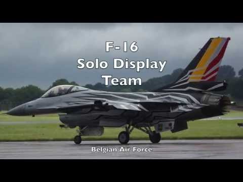 Belgian F-16 Solo Display -  Royal International Air Tattoo (RIAT) 2016 -  Saturday