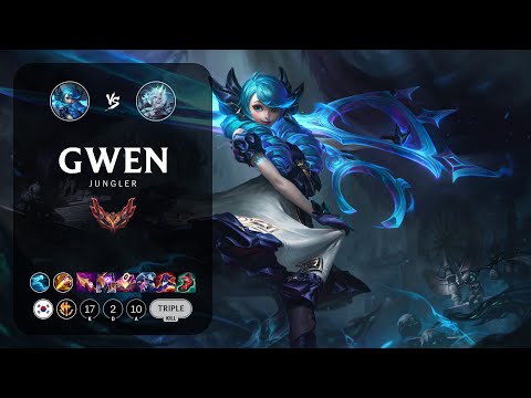 Gwen Jungle vs Viego - KR Grandmaster Patch 13.18