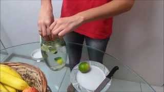 Receita simples para fazer água alcalina