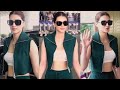 Kriti Sanon Looks So Hot Kriti Sanon Flaunts Her Hot In Exy Figure Gym Outfit Spotted At Airport
