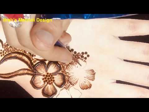 Learn New Mehndi Flower || Floral Henna Design by @DrIfrah  || Ifrah’s Mehndi Design