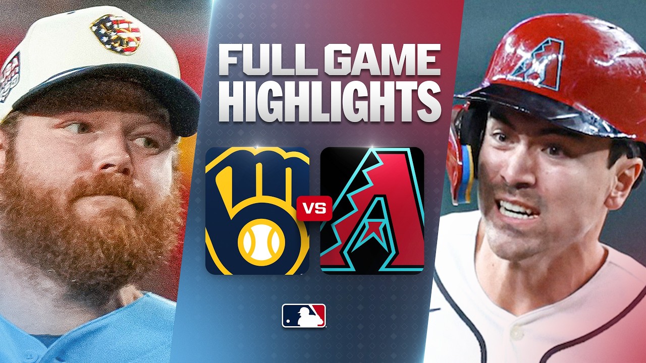 7월5일 밀워키 애리조나 MLB 하이라이트