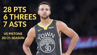 [高光] Stephen Curry  28 Pts 5 Rebs 7 Asts