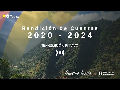 Rendición de cuentas 2020-2024 Fiscalía General de la Nación