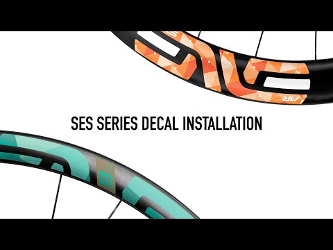 How to install ENVE Wheel Decals - SES Road Wheels