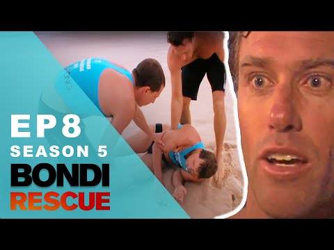 Lifeguard Down After Scary Head Collision | Bondi Rescue - Season 5 Episode 8 (OFFICIAL UPLOAD)