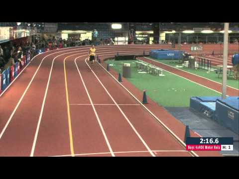 Boys 4x400m Relay EE Section 1 - New Balance Nationals Indoor 2014