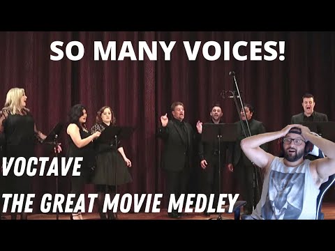 VOCTAVE - "The Great Movie Medley" | First Time Hearing | World Tour Wednesday - Patreon Request