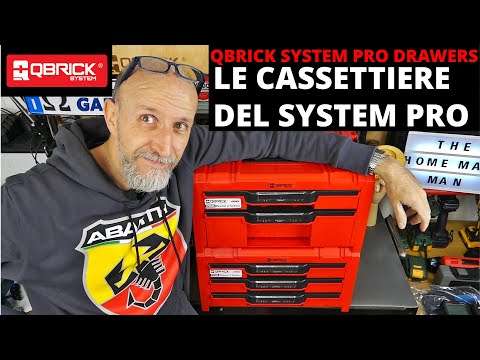 Qbrick System Pro Drawers. Cassettiere Qbrick System Pro. Meglio di De Walt?