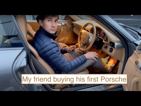 My friend buying his first Porsche !!