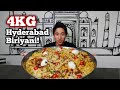 4KG Hyderabad Spicy Chicken Dum Biriyani Challenge Authentic Hyderabad Biriyani In Singapore