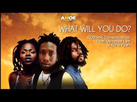 KOZMIK CONSCIOUSNEZ Feat VANESSA LEE and KORO FYAH - WHAT WILL YOU DO ? - AHOE Records 2016