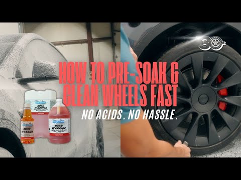 How to Pre-Soak & Deep Clean Wheels with One Product