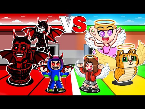 DEVIL Vs ANGEL BRAINROT CHALLENGE In Steal A Brainrot Roblox Hindi!! 