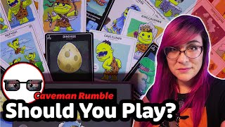 TheGameBoyGeek - Hi Quality Hi Energy Board Game Reviews - Caveman Rumble video thumbnail