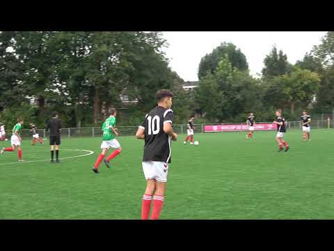 Eerste helft DOVO JO16-1 - SV Geinoord JO16-1