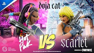 Fortnite - Doja Cat Hot Pink VS Scarlet | PS5 & PS4 Trailer