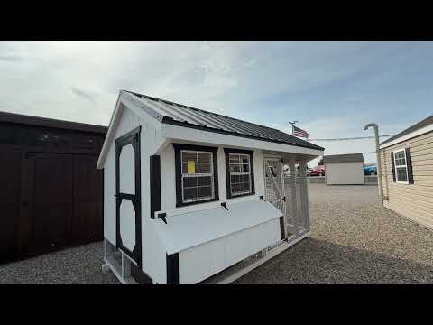 7x12 Quaker Combo Coop Video