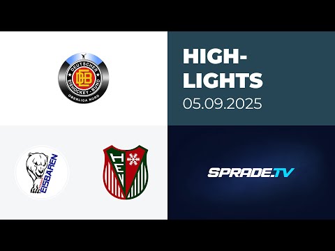 05.09.2025 - Highlights - Hammer Eisbären vs. Herne Miners