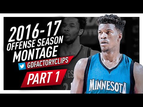 Jimmy Butler Offense Highlights Montage 2016/2017 (Part 1) - Welcome to the Timberwolves!