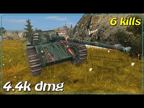 ARL 44 • 6 frags • 4.4k dmg • WoT Blitz