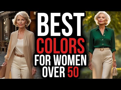 15 COLOR COMBINATIONS That Make WOMEN Over 50 Look EXPENSIVE