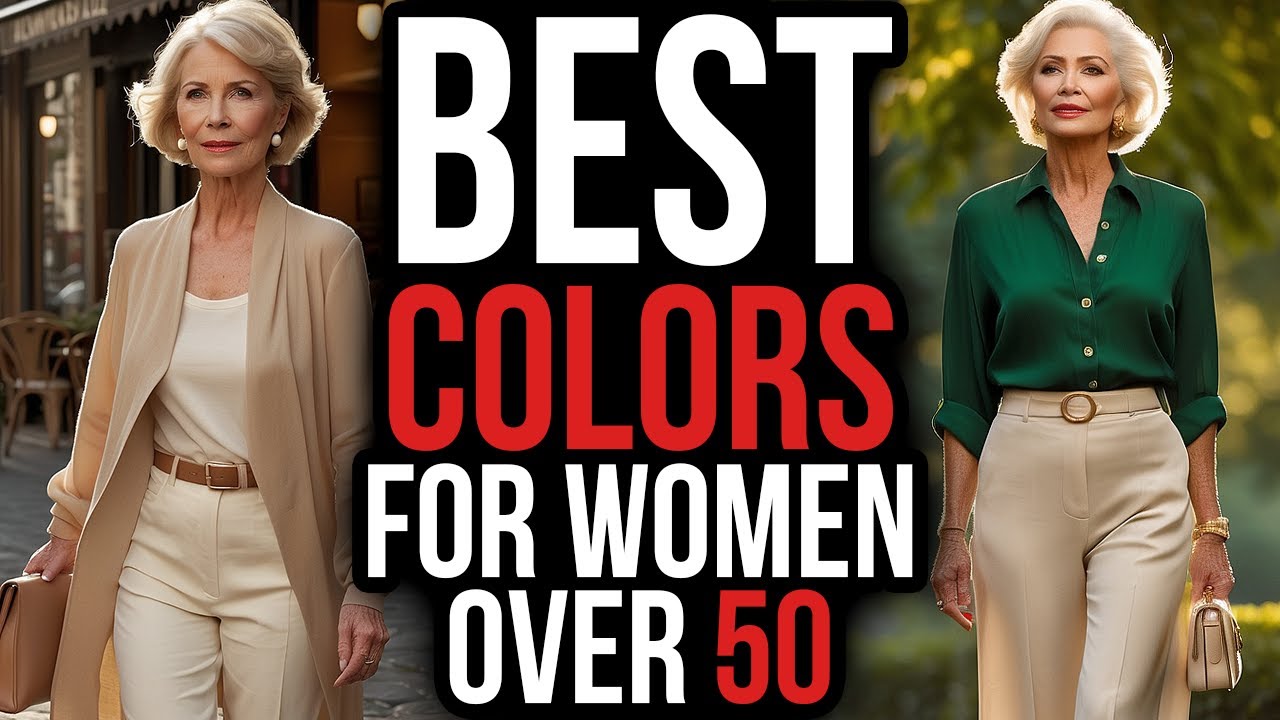 15 COLOR COMBINATIONS That Make WOMEN Over 50 Look EXPENSIVE