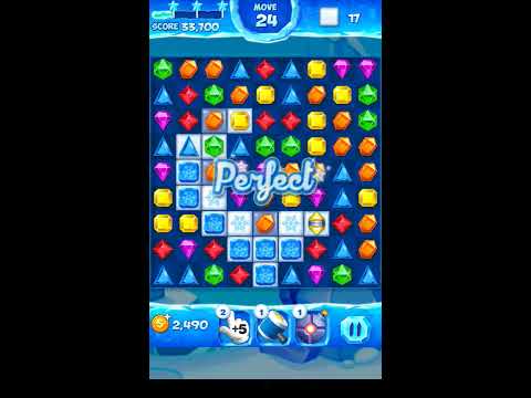 Jewel Pop Mania:Match 3 Puzzle Level 120 ( Ice Cream Town Episode ) - Walkthrough ( No Booster )