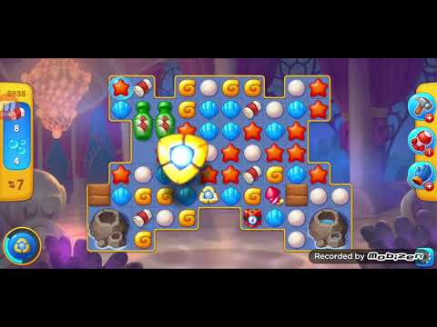 fishdom gameplay / level 6938 / It is like the ads? / thank you 피쉬돔 / 모바일 게임 / 중독성 있는 게임