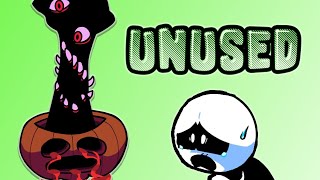 Unused Lemon Demon | Friday Night Funkin Monster &quot;Pumpkin Pie&quot; Custom Track Mod